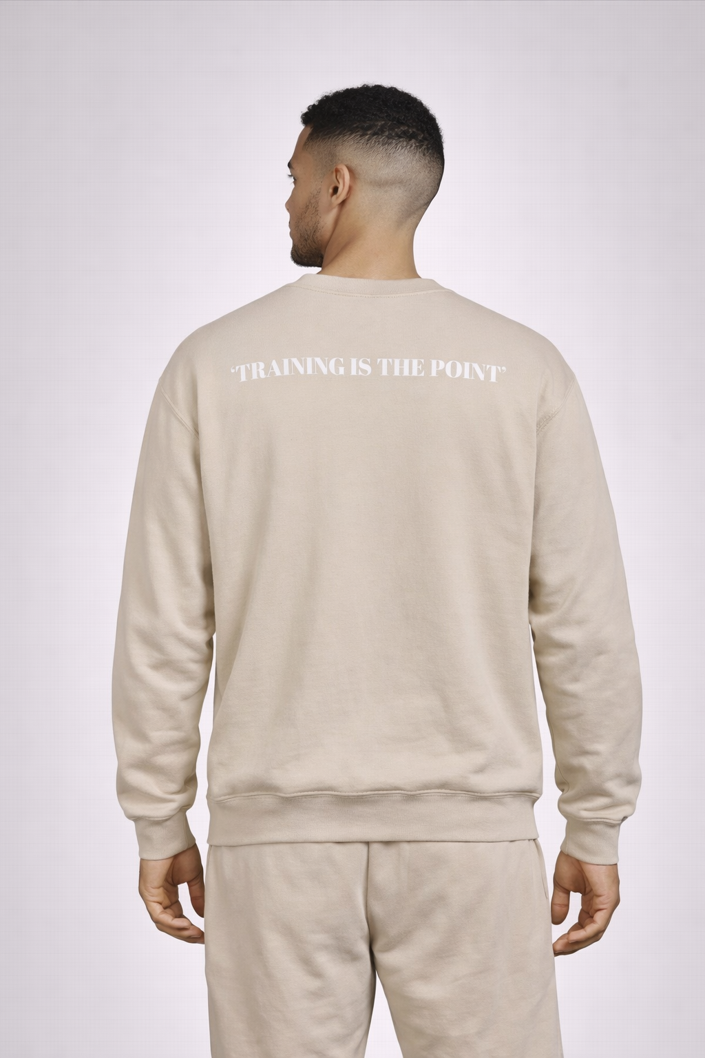 Crewneck Sweatshirt - Training Is The Point | Premium Gym Wear - Unisex
