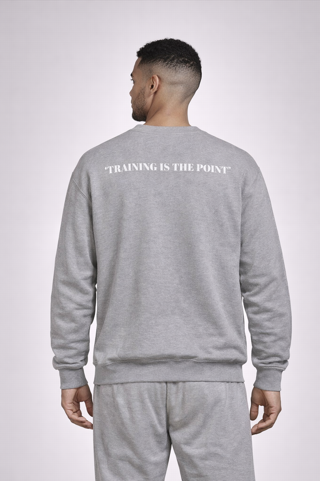 Crewneck Sweatshirt - Training Is The Point | Premium Gym Wear - Unisex